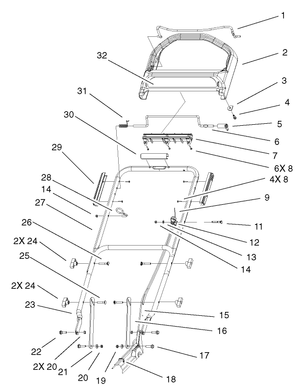 Handle and Control Assembly
