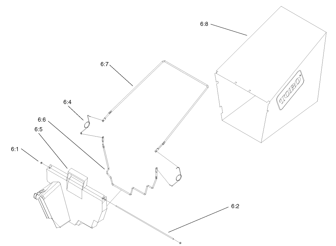 Rear Bagger Assembly No. 11-0189