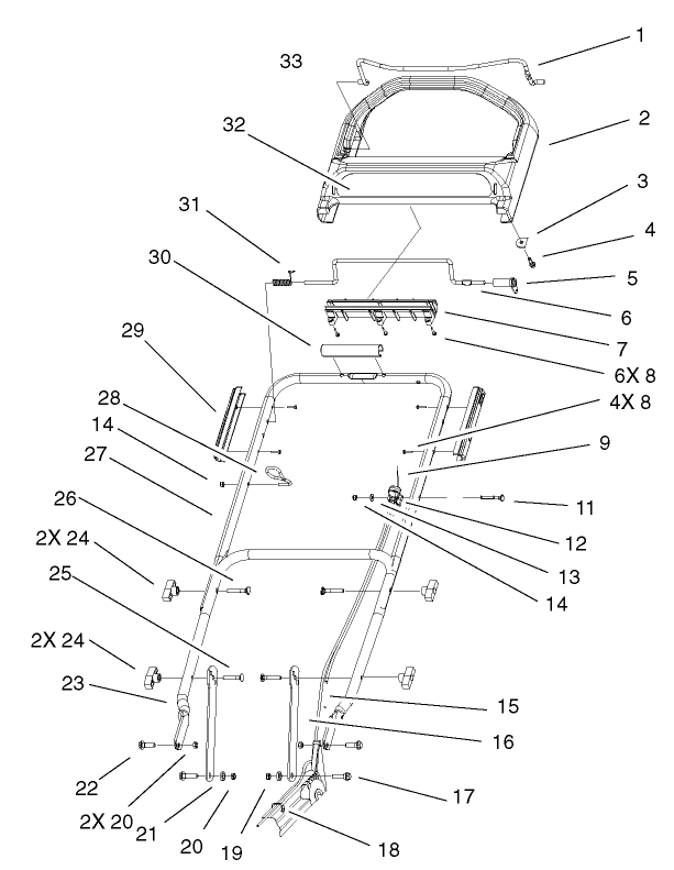 Handle and Control Assembly