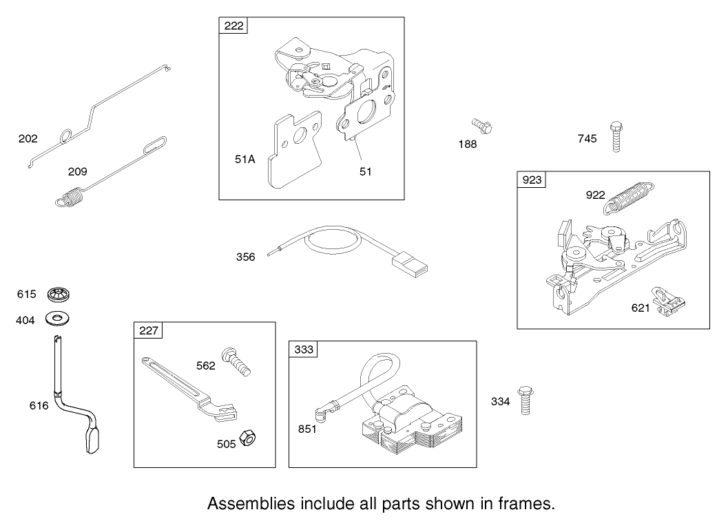 Governor Assembly Briggs and Stratton Model 122602-0120-E1