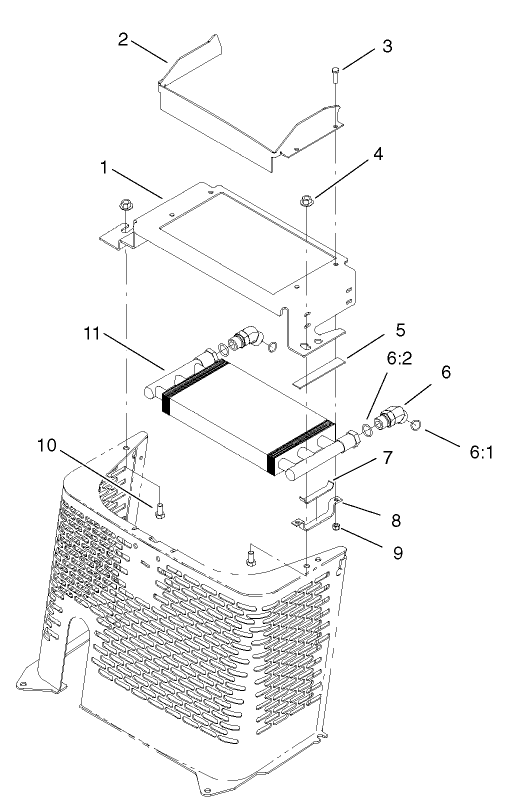 Hydraulic Cooler Assembly