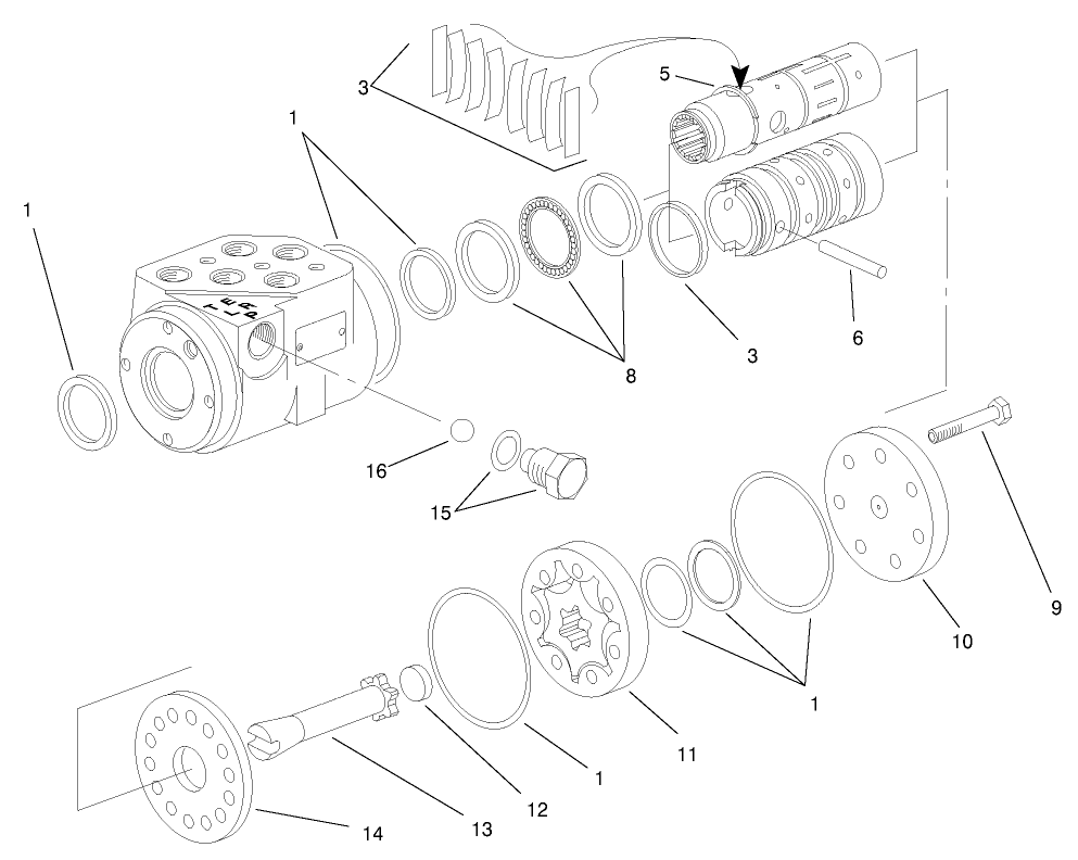 Steering Control Assembly No. 99-8959