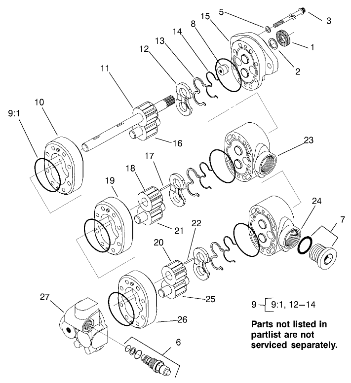 Gear Pump Assembly No. 105-2889