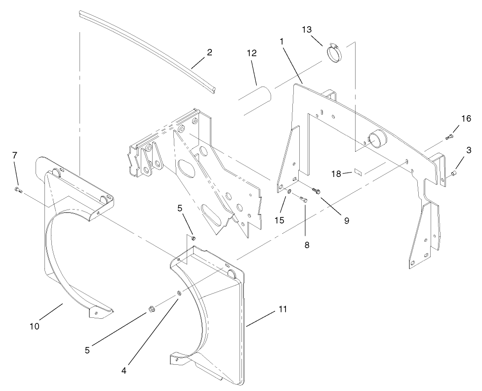 Radiator Support and Shroud Assembly