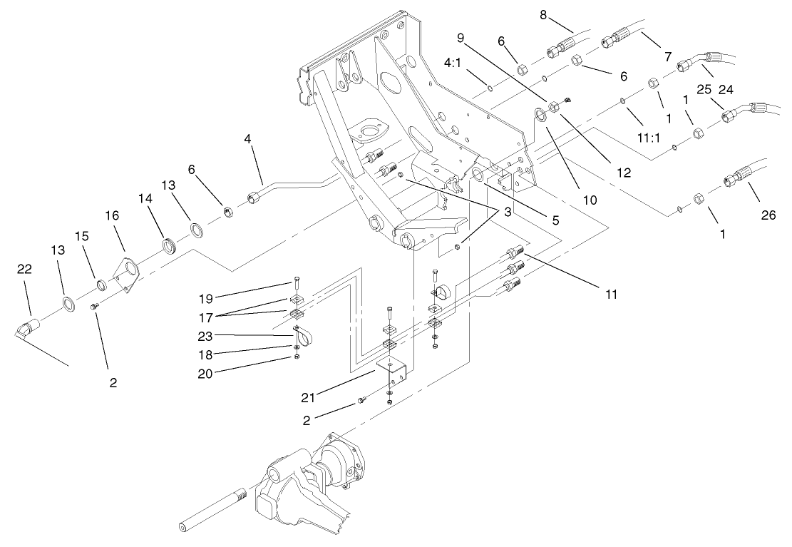 Rear Hydraulic Assembly