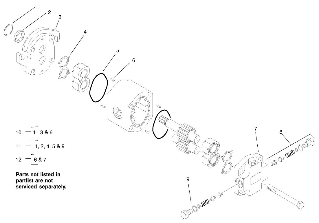 Hydraulic Motor Assembly No. 98-9999