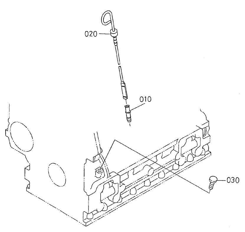 Dipstick and Guide Assembly