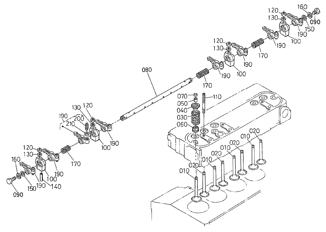 Valve and Rocker Arm Assembly
