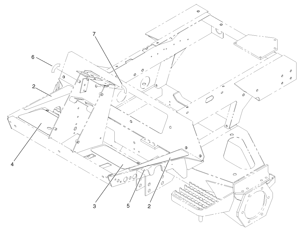 Front Frame Assembly No. 105-0117