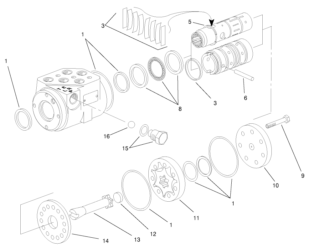 Steering Control Assembly No. 105-3315