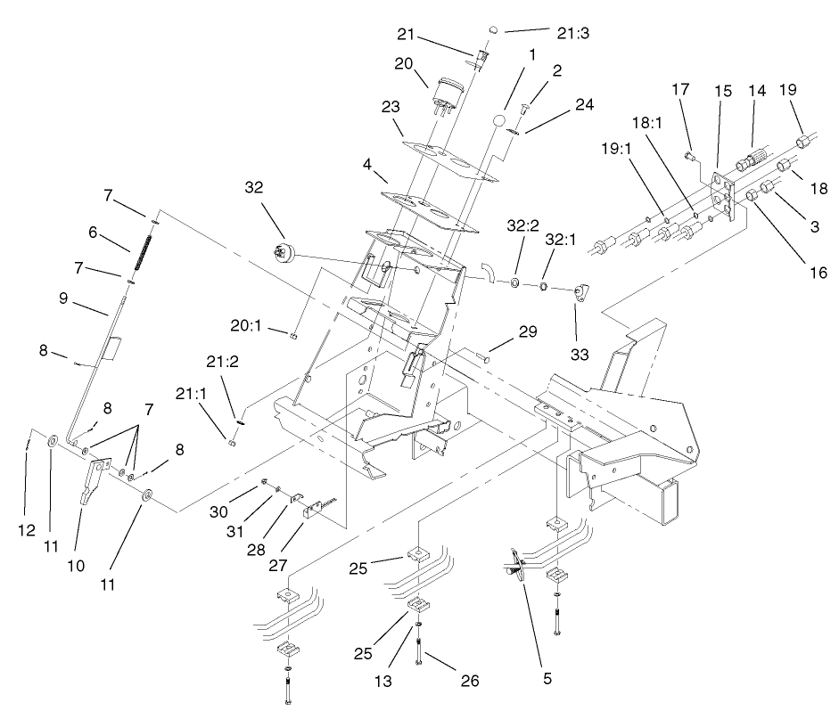 Steering Tower Assembly