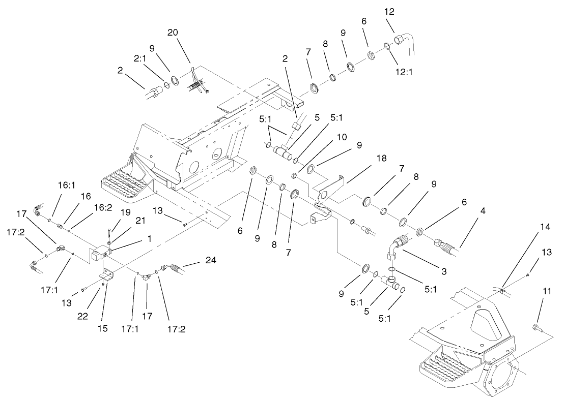 Front Hydraulic Drive Assembly
