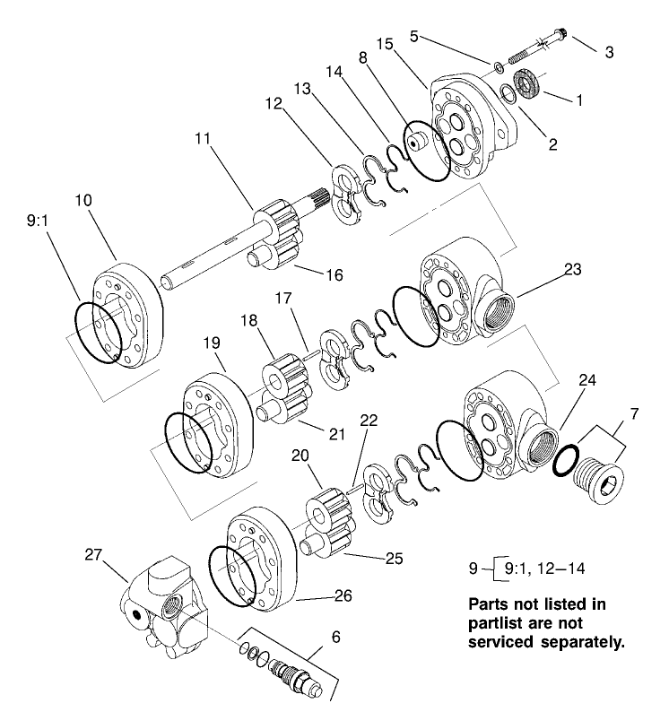 Gear Pump Assembly No. 105-3317
