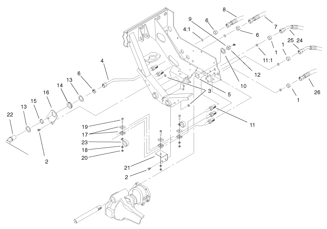 Rear Hydraulic Assembly