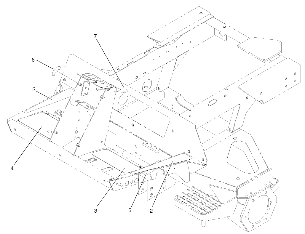Front Frame Assembly No. 105-0117