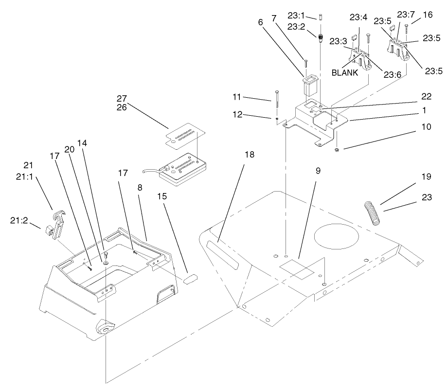 Control Console Assembly