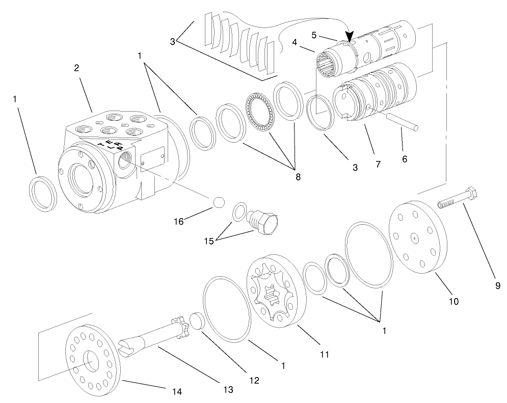 Steering Control Assembly No. 99-8959