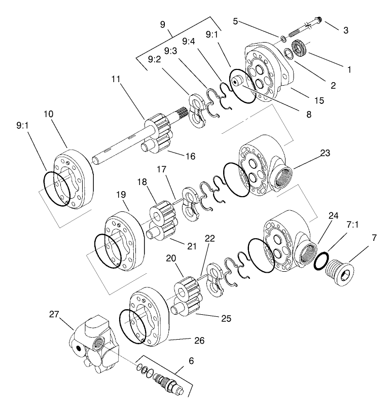 Gear Pump Assembly No. 105-3317