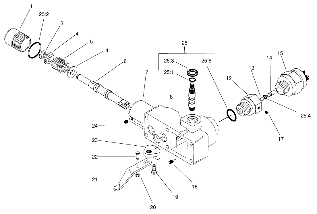 Manual Servo Control Assembly No. 93-6306