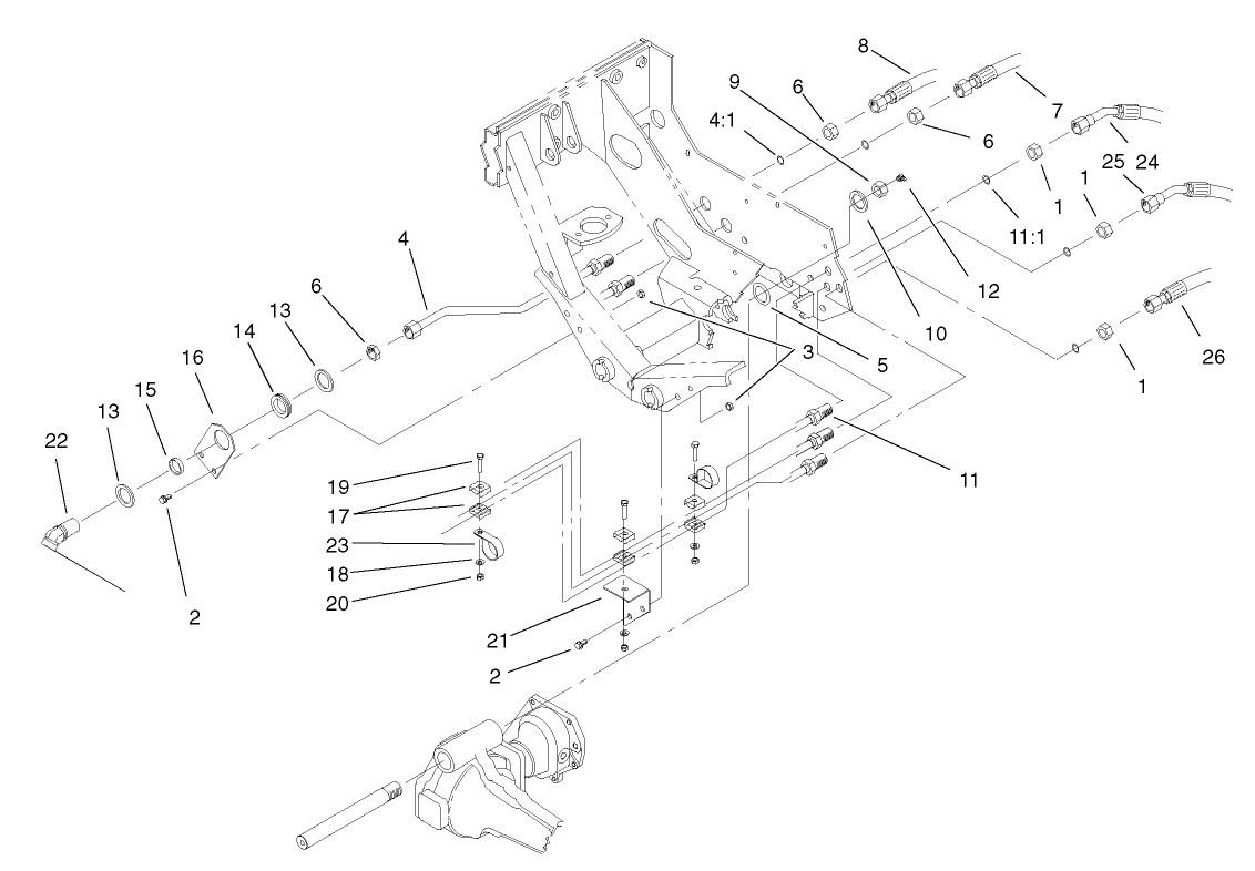 Rear Hydraulic Assembly