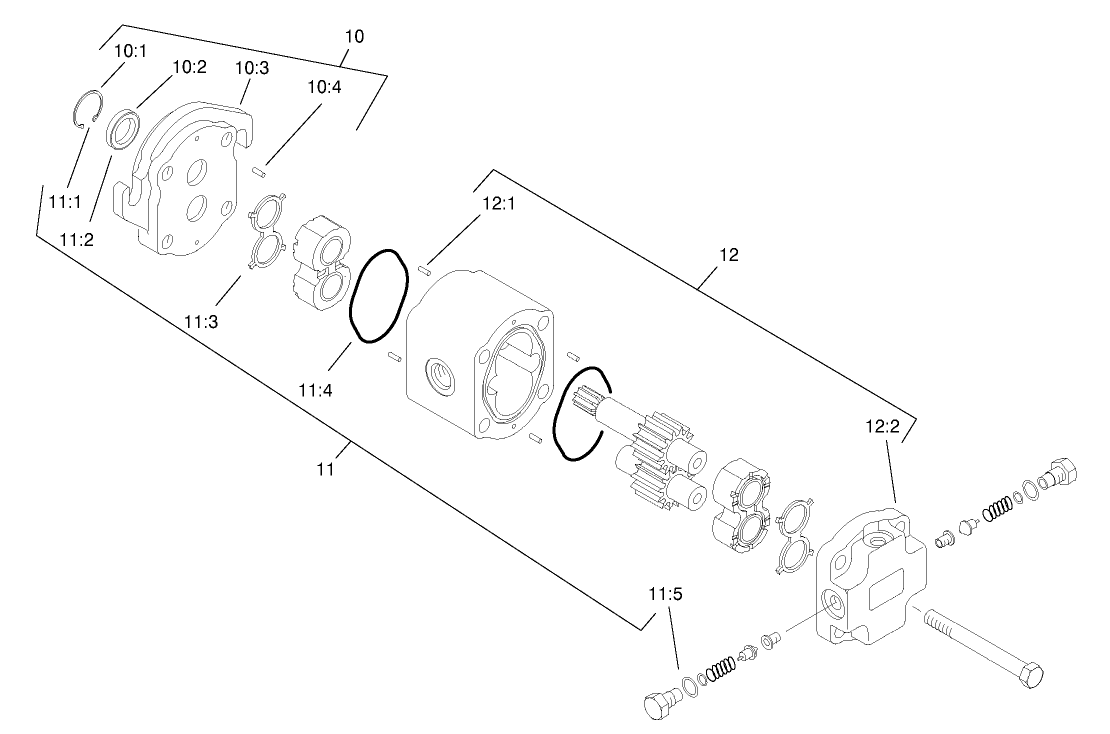 Hydraulic Motor Assembly No. 98-9999