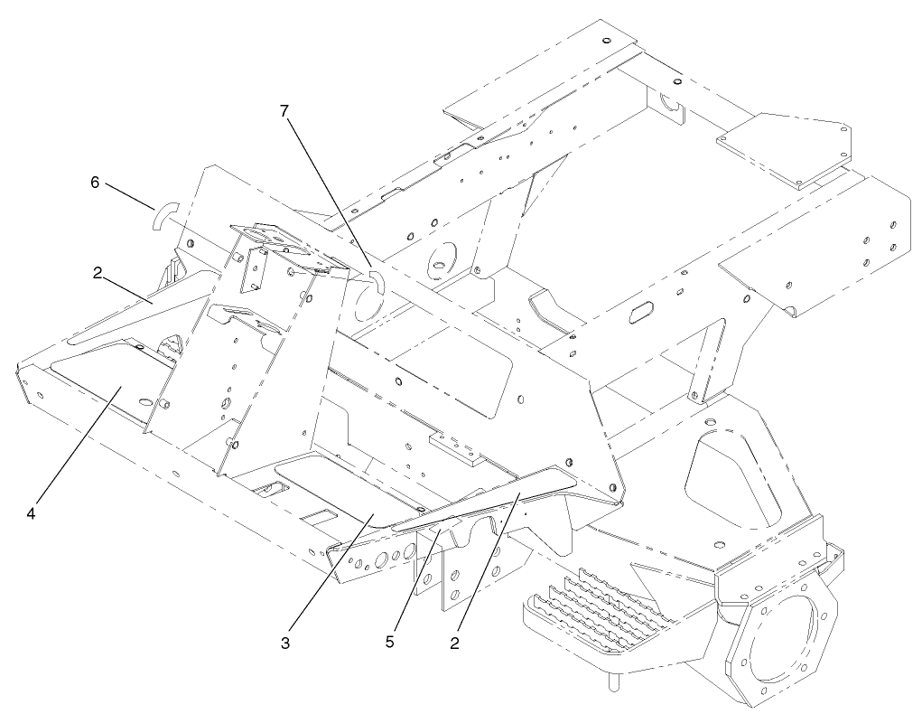 Front Frame Assembly No. 105-0117