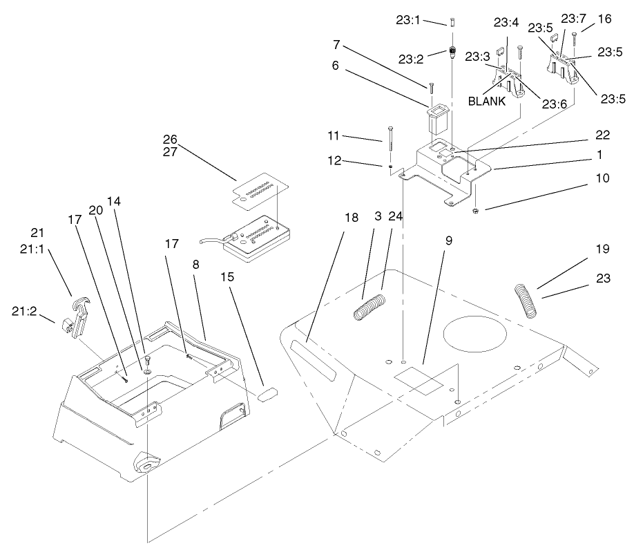 Control Console Assembly