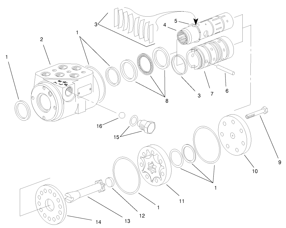 Steering Control Assembly No. 105-3315