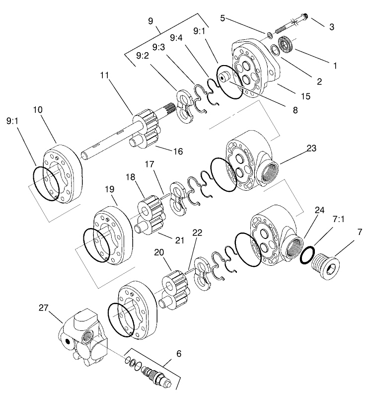 Gear Pump Assembly No. 105-3317