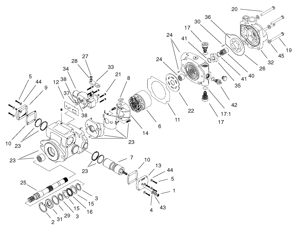 Piston Pump Assembly No. 105-3356