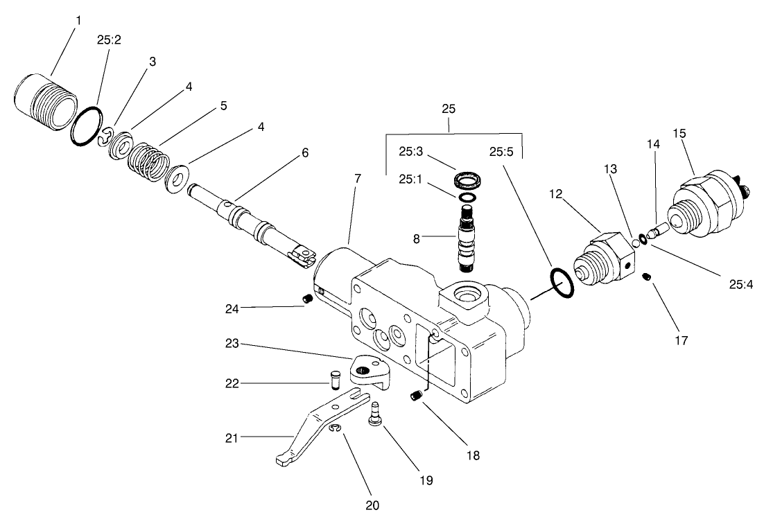 Manual Servo Control Assembly No. 93-6306