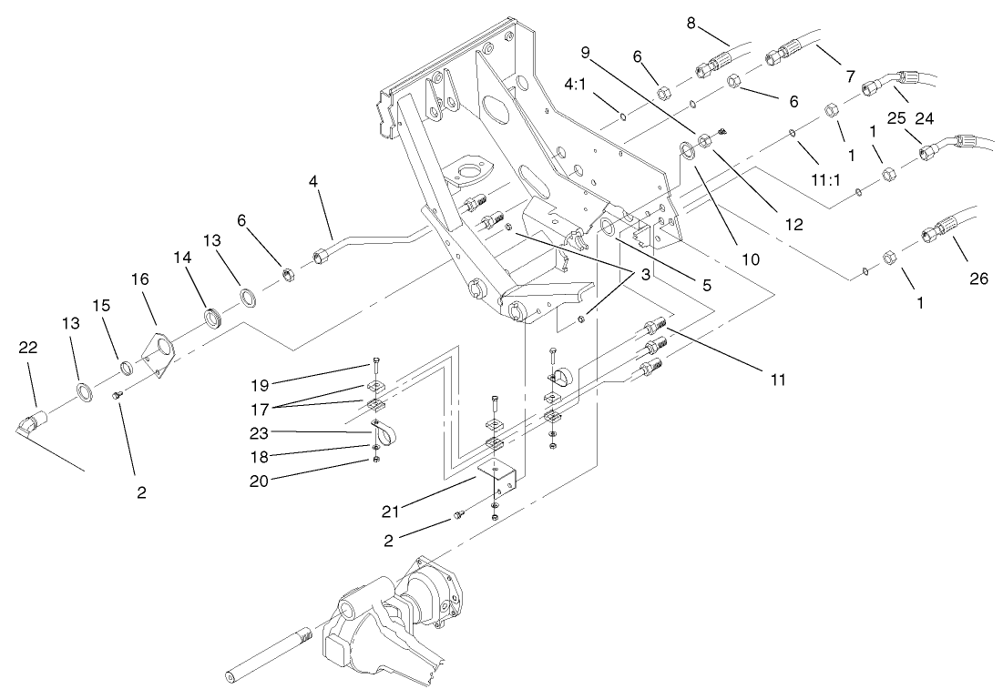 Rear Hydraulic Assembly