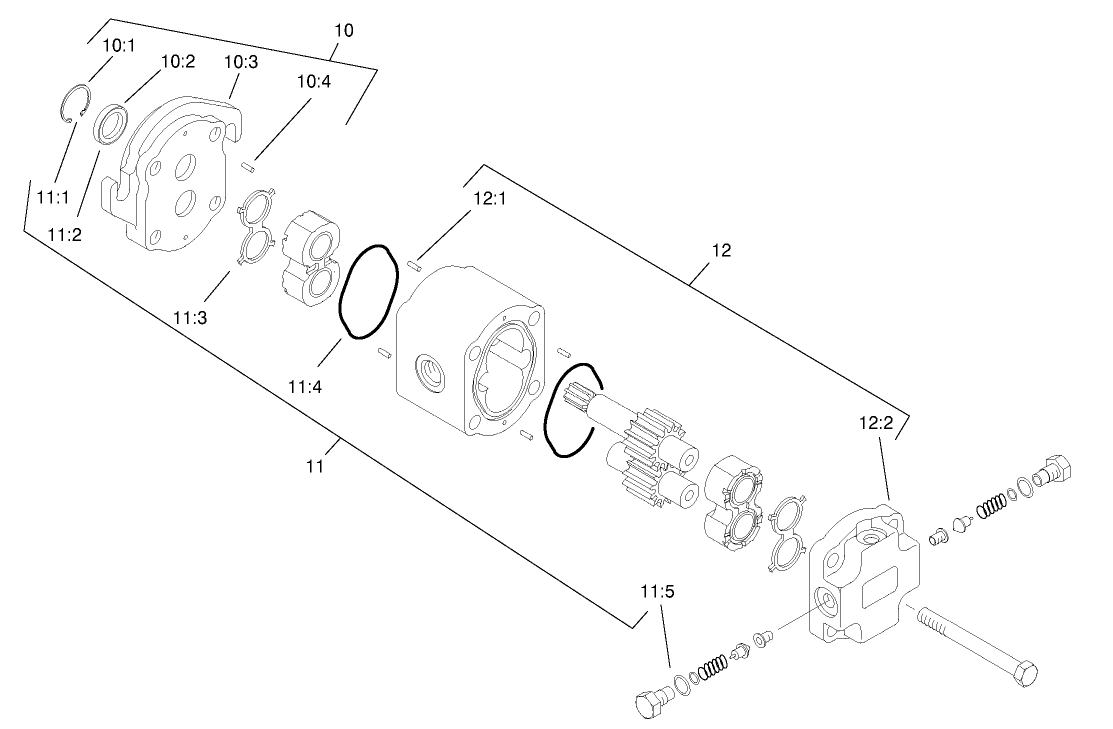 Hydraulic Motor Assembly No. 98-9999