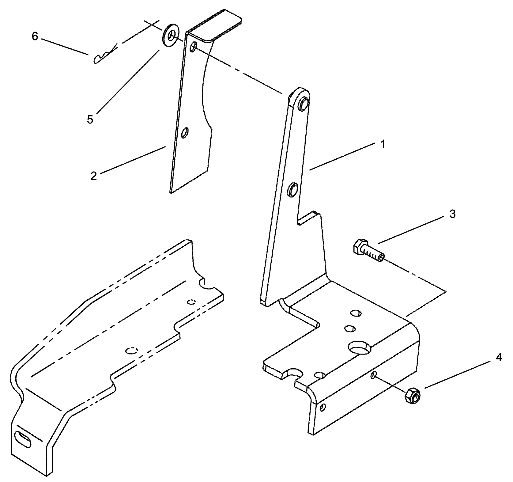 Bracket and Belt Guard Assembly
