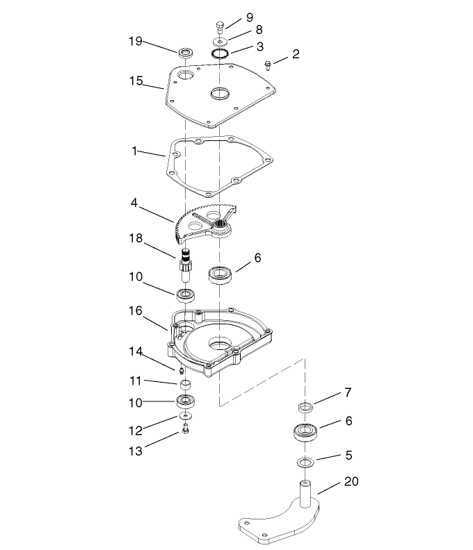 Steering Gearbox Assembly No. 99-7660