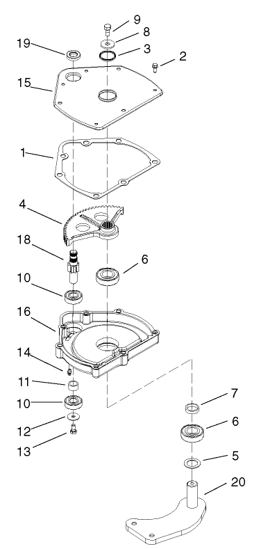 Steering Gearbox Assembly No. 99-7660