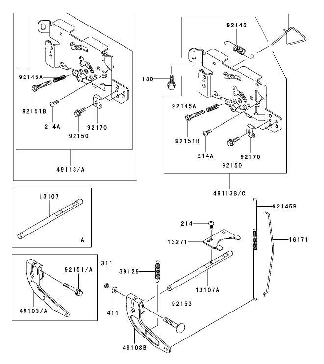 Control-Equipment Assembly Kawasaki FH680V-CS10