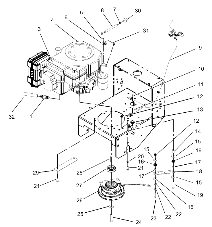 Engine Installation Assembly