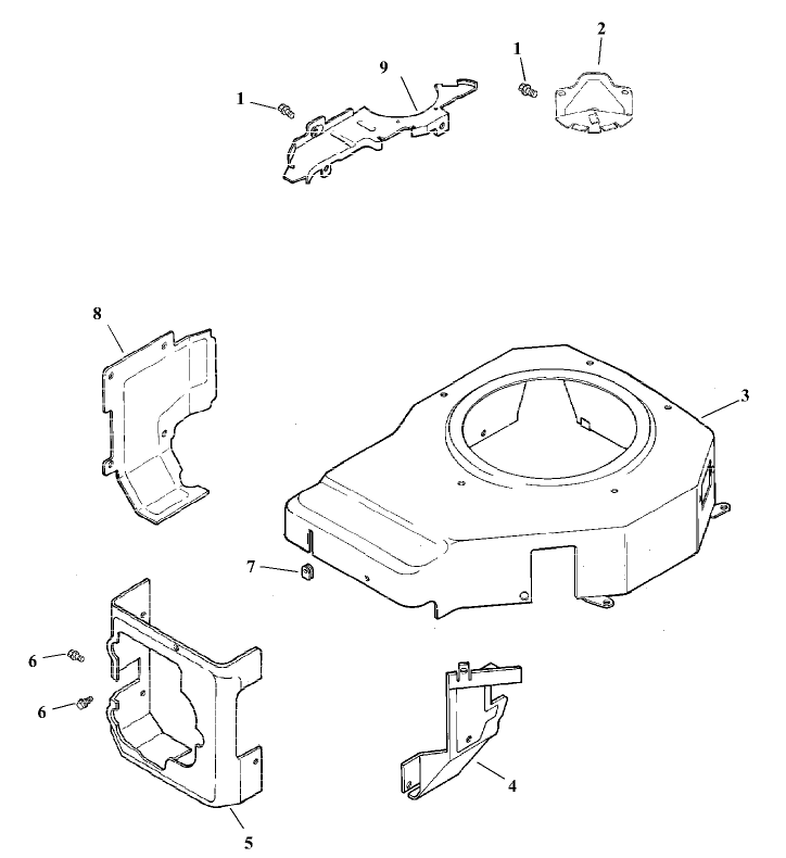 Blower Housing Assembly Kohler CV15T-41604