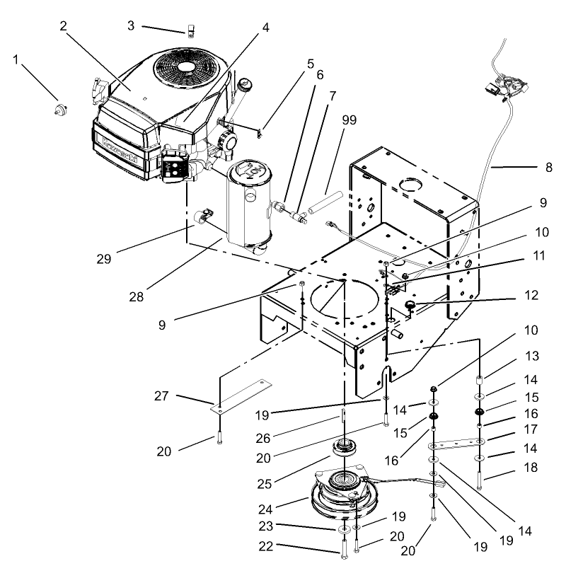 Engine Installation Assembly