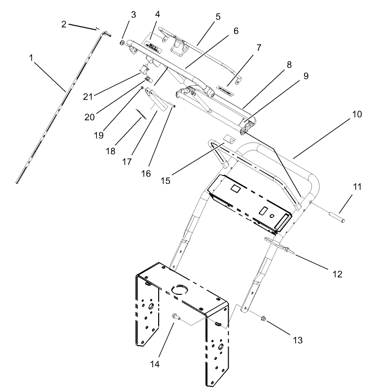 Upper Handle Assembly