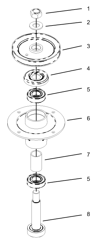 Spindle Assembly No. 106-0786