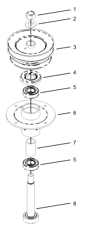 Spindle Assembly No. 106-0784