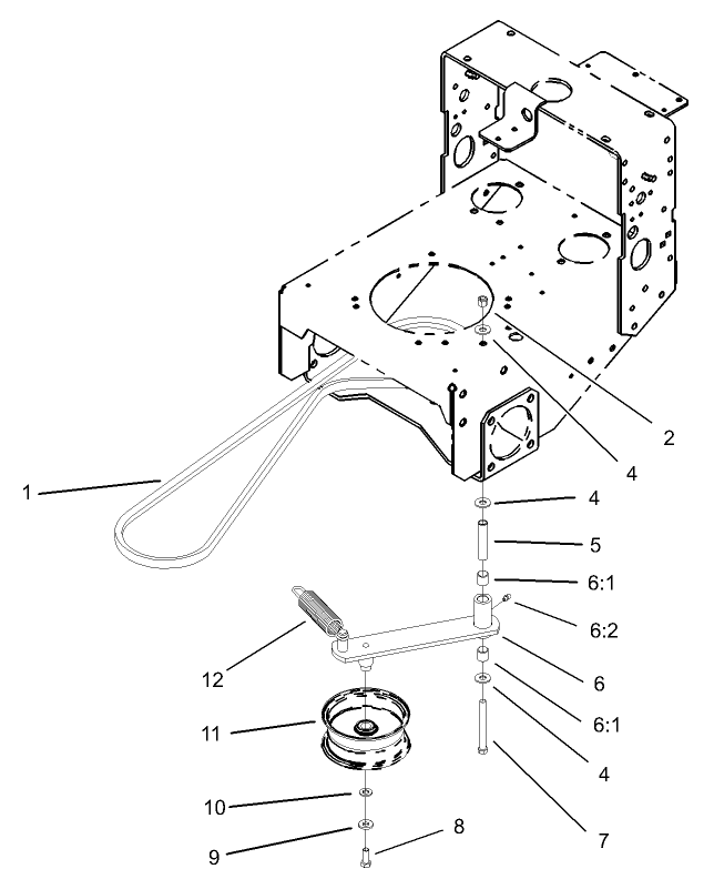 Drive Belt and Tensioner Assembly