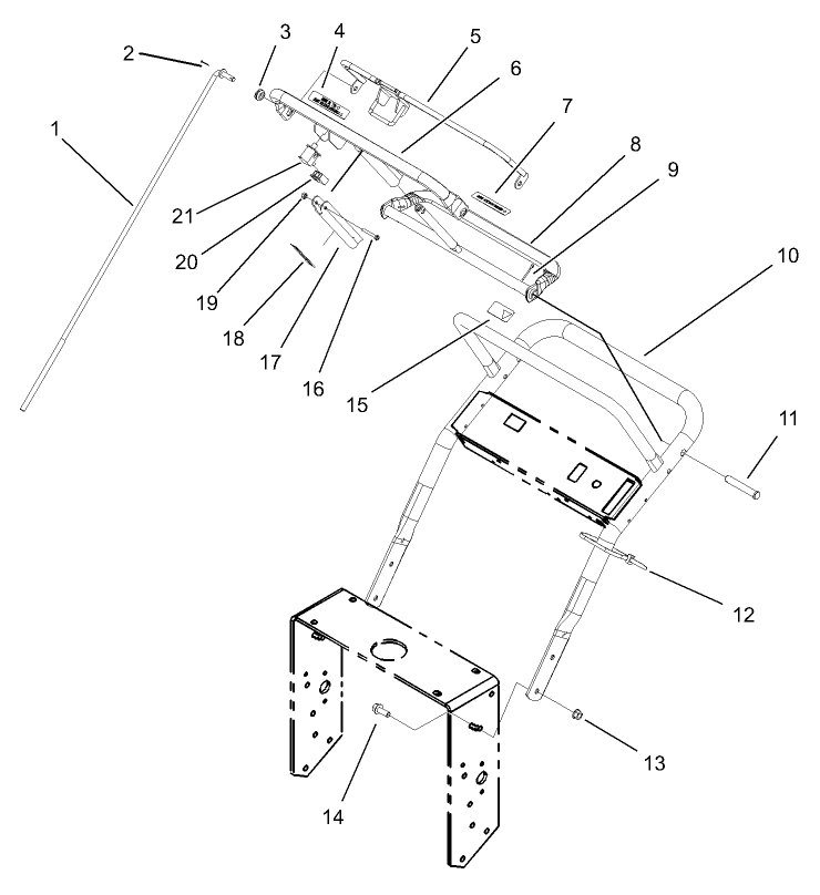 Upper Handle Assembly
