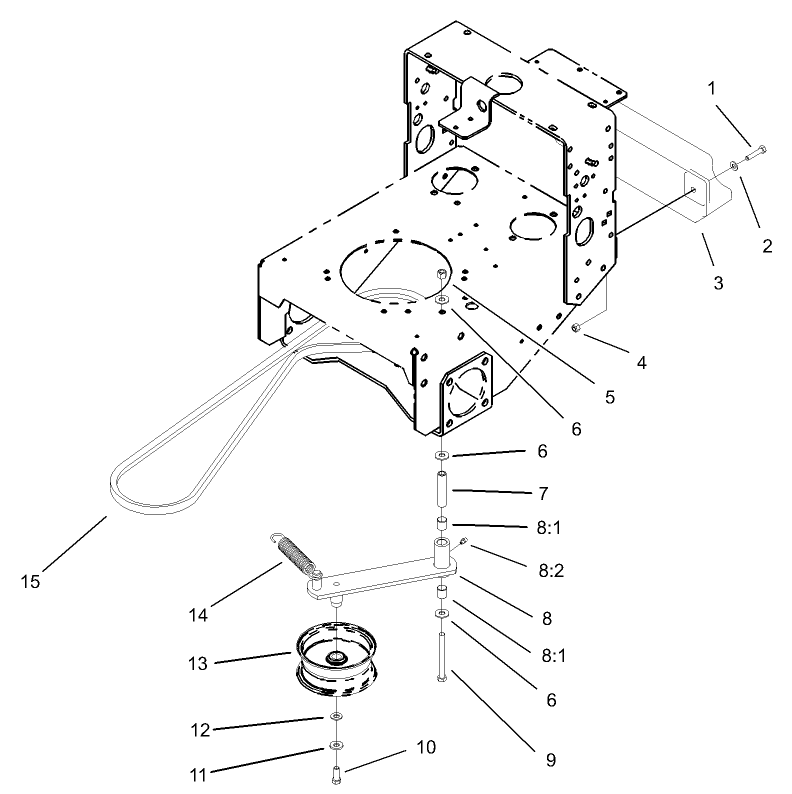 Drive Belt and Tensioner Assembly