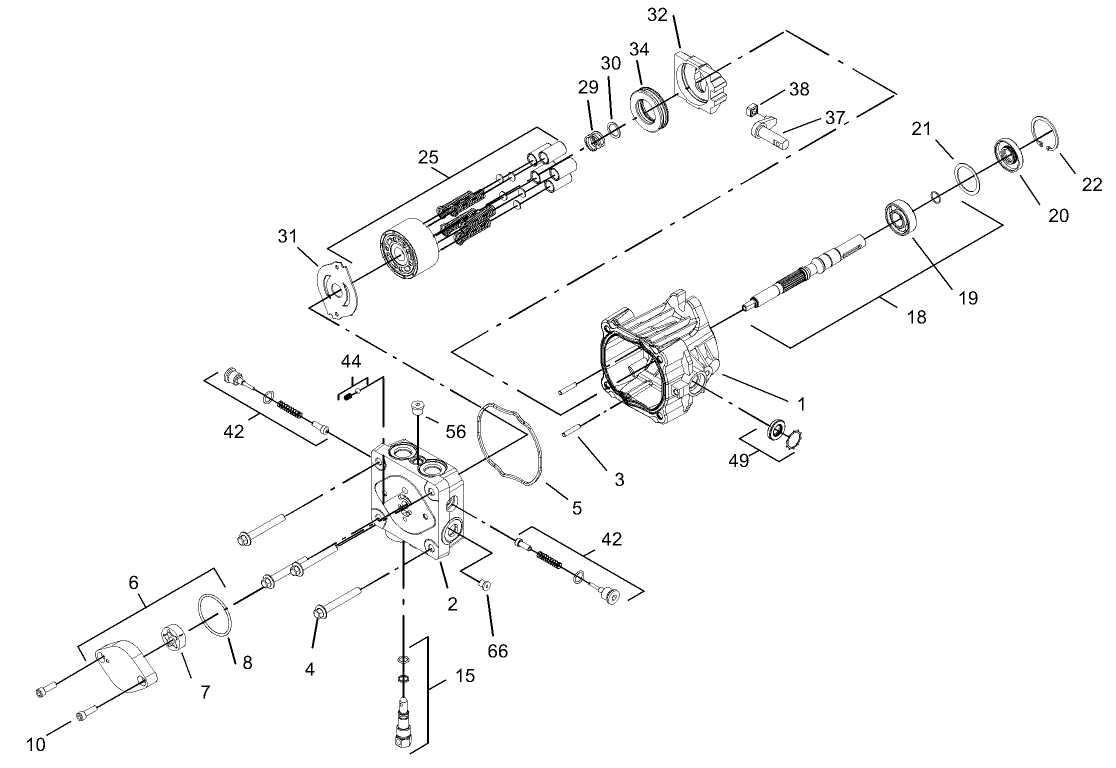 Hydraulic Pump Assembly No. 106-5490