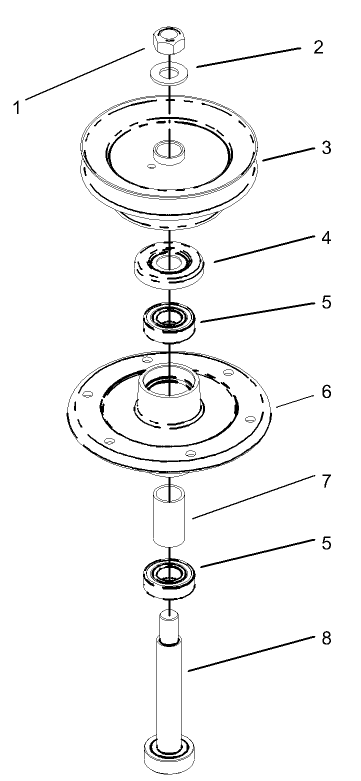Spindle Assembly No. 106-0785