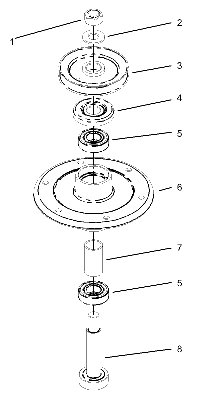Spindle Assembly No. 106-0787