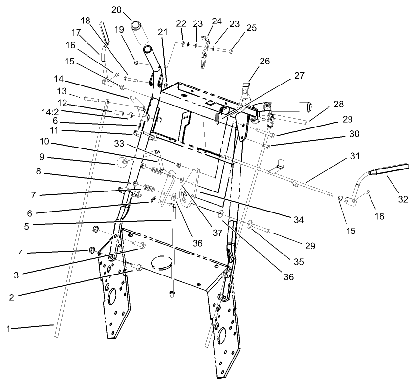Upper Handle Assembly